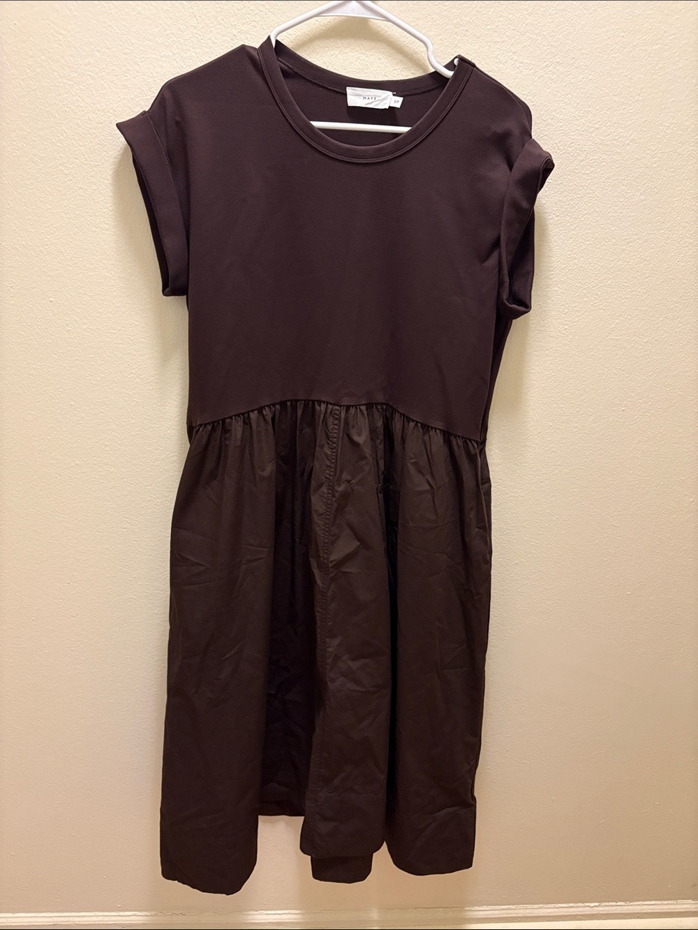 Maye brown dress